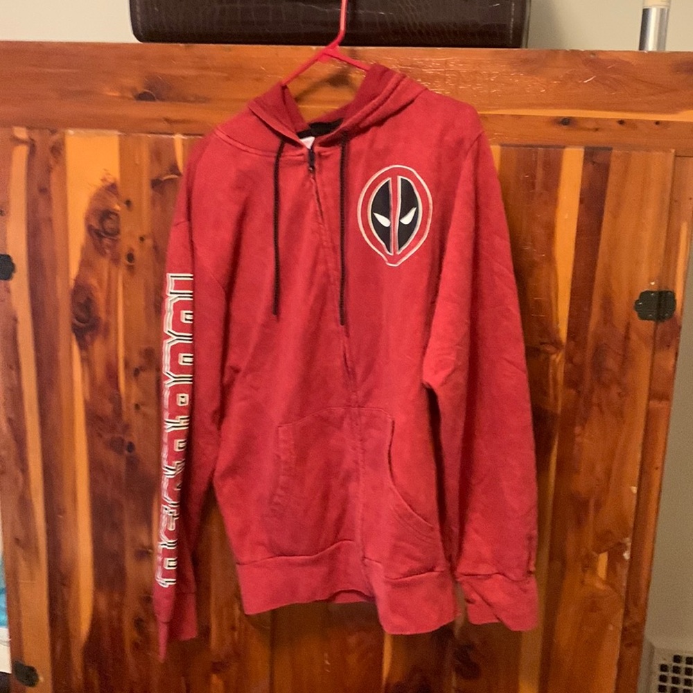 Marvel Deadpool full zip hoodie M